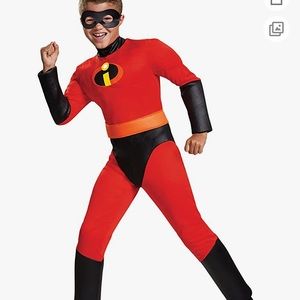 The Incredibles Boy dash costume size large 10-12